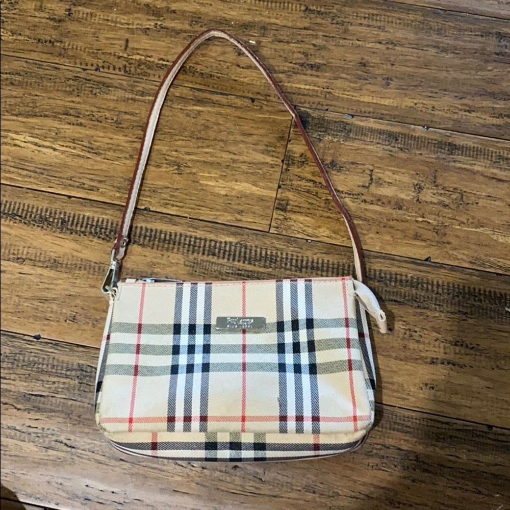 Burberry’s of London blue label y2k bag